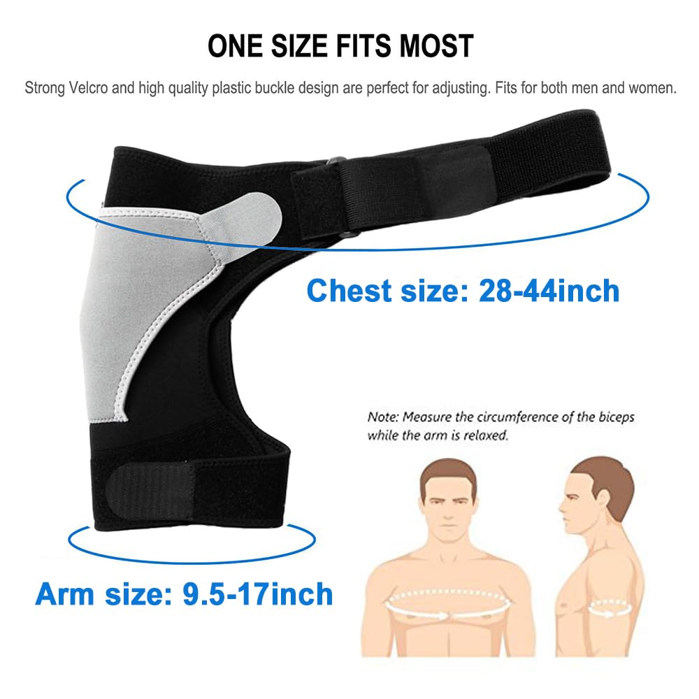 Shoulder Brace – Compression Support & Adjustable Straps