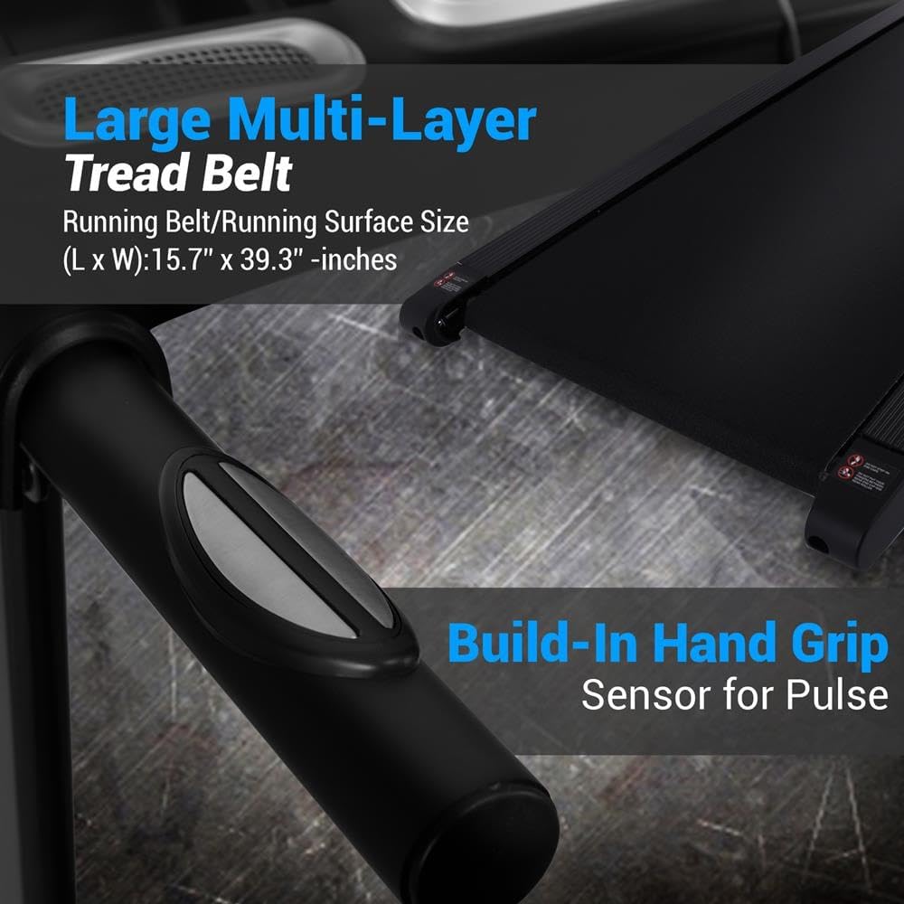 Folding Electric Treadmill with LCD & Bluetooth