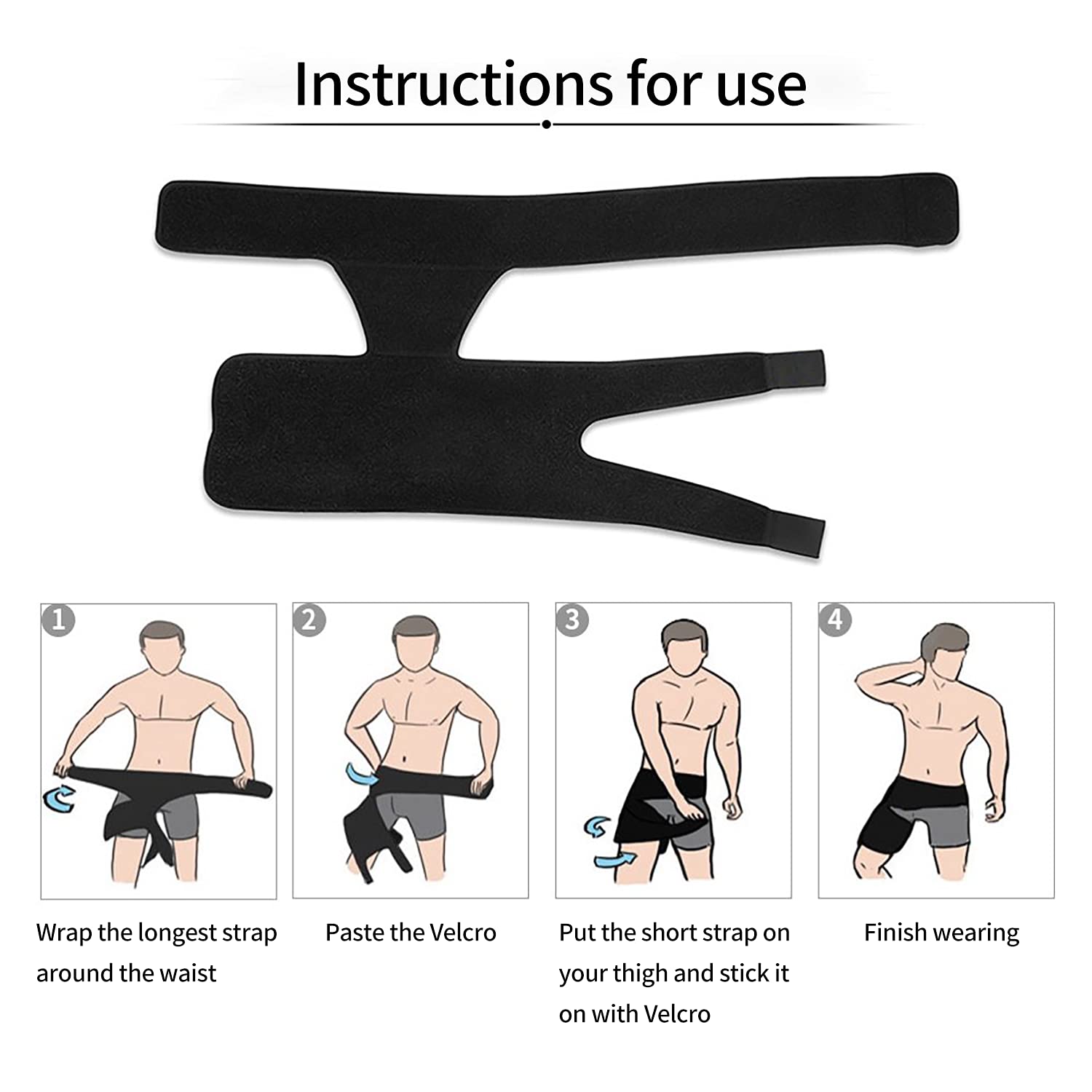 Hip Brace – Sciatica & Groin Pain Relief Compression Wrap