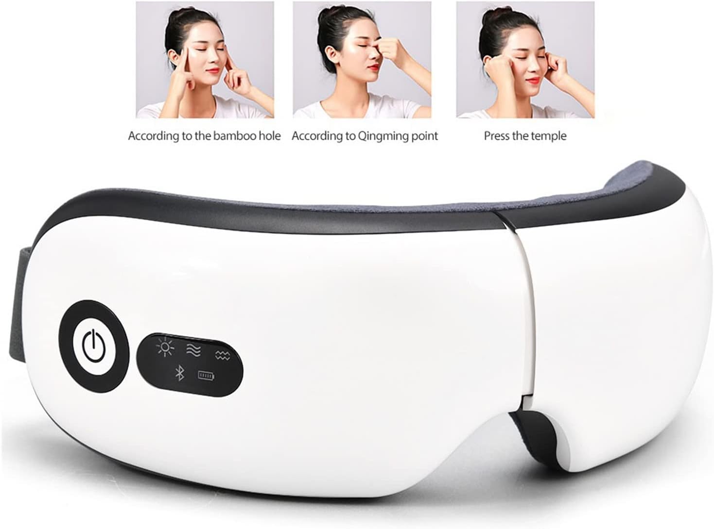 Eye Massager with Heat and Vibration