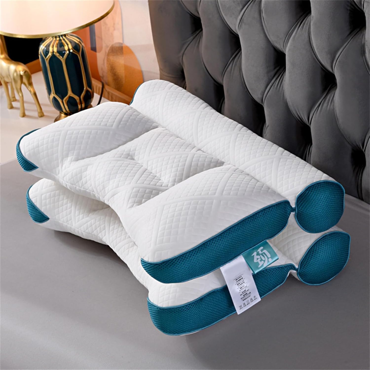 Ergonomic Orthopedic Neck Support Pillow for Sleep