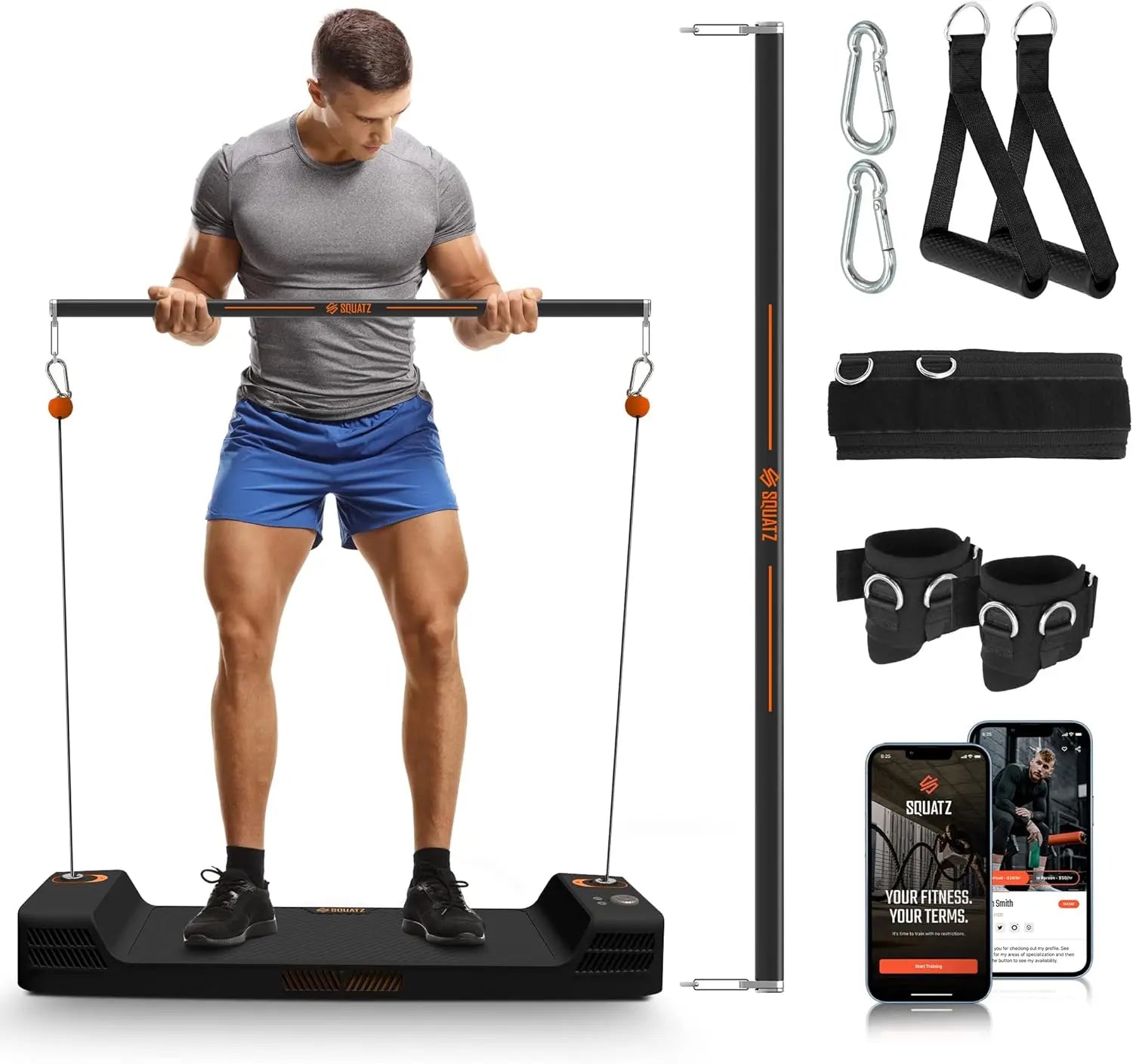 Apollo Board Mini – Smart Cable Home Gym 150 lb