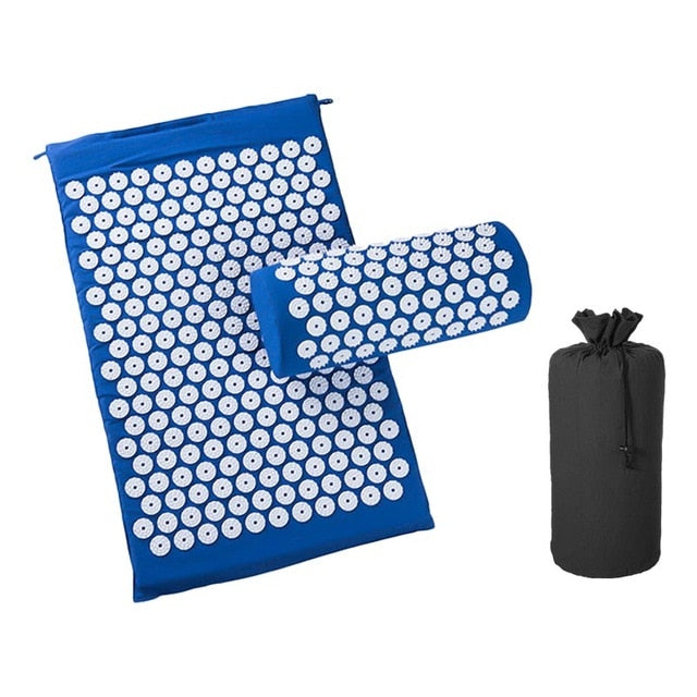 Acupressure Mat – Cushion Massage Mat for Neck & Back Pain