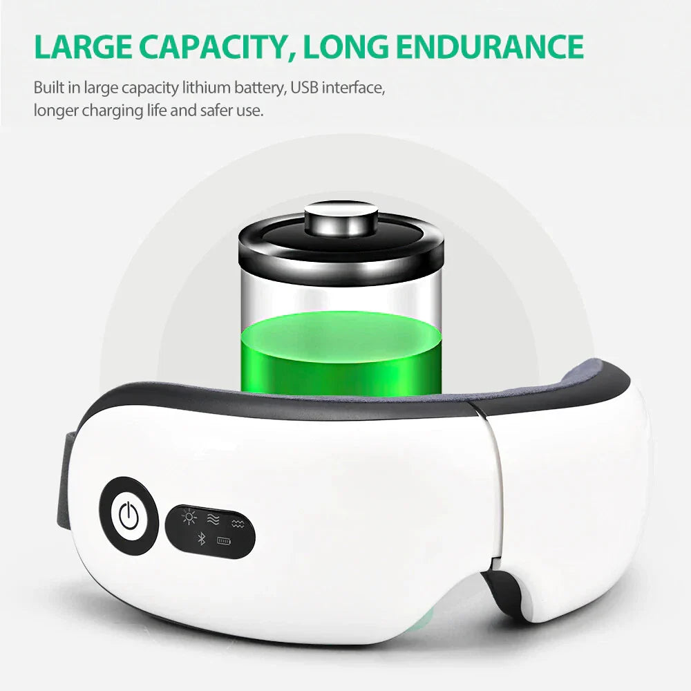 Eye Massager with Heat and Vibration