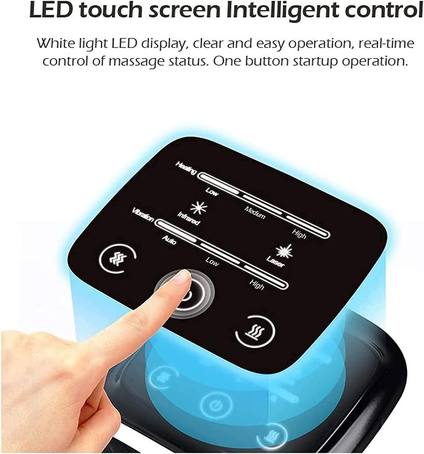 Knee Massager with Heat and Vibration 