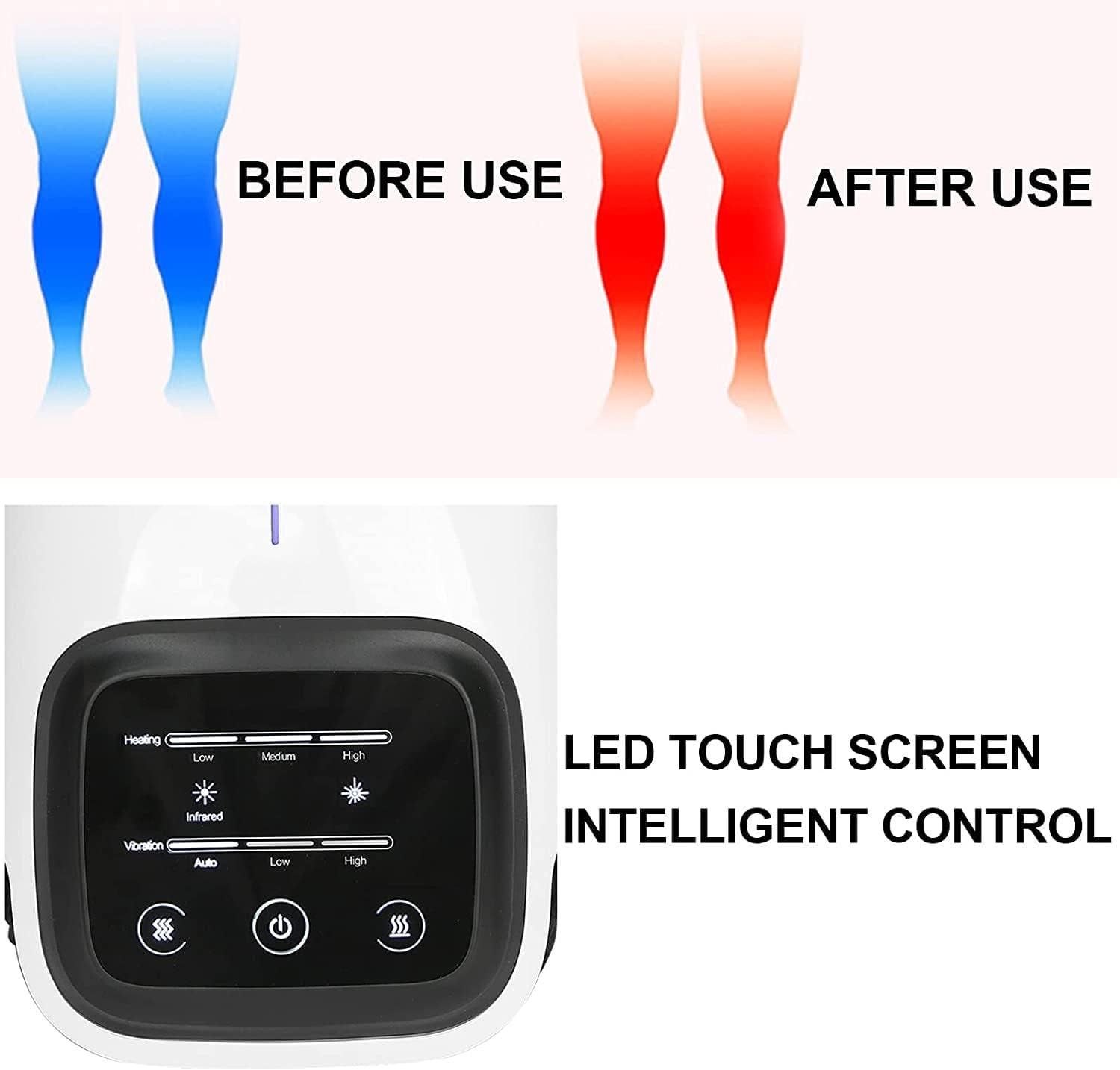 Knee Massager with Heat and Vibration 