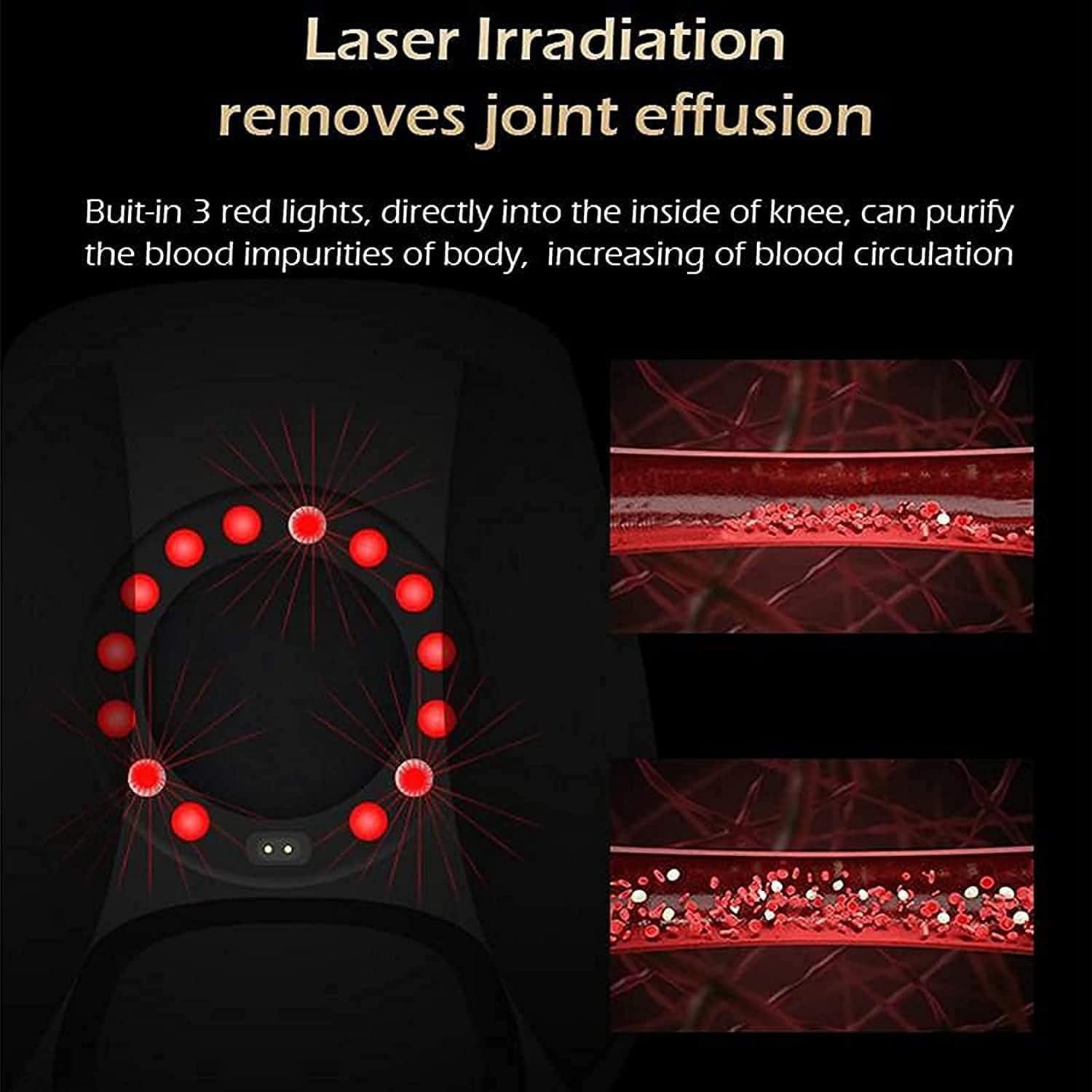 Knee Massager with Heat and Vibration 