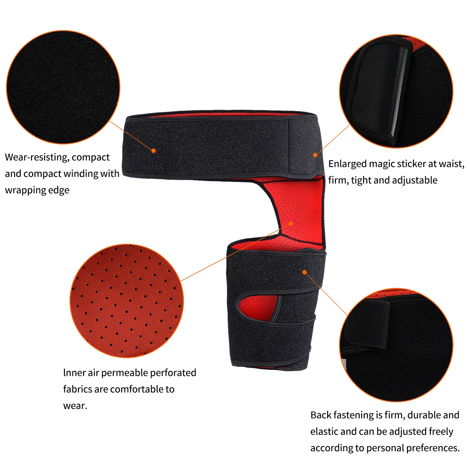 Hip Brace – Sciatica & Groin Pain Relief Compression Wrap