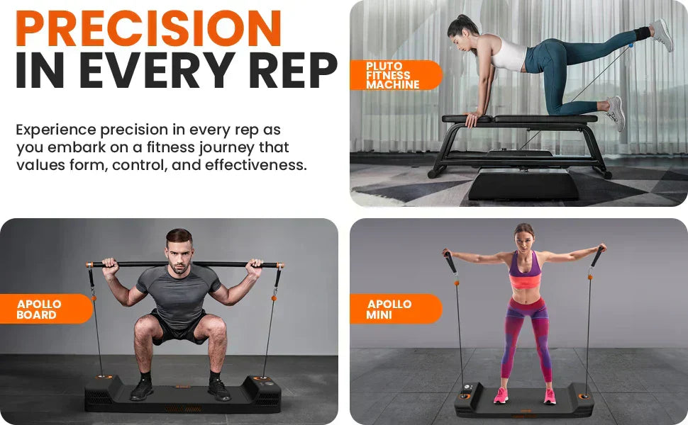 Apollo Board Mini – Smart Cable Home Gym 150 lb
