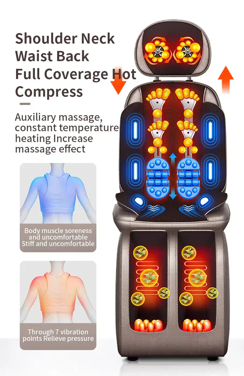 Electric Full Body Massage Chair – Shiatsu & Heating