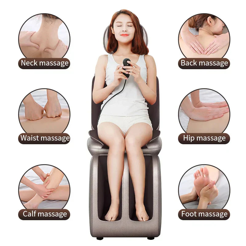 Electric Full Body Massage Chair – Shiatsu & Heating