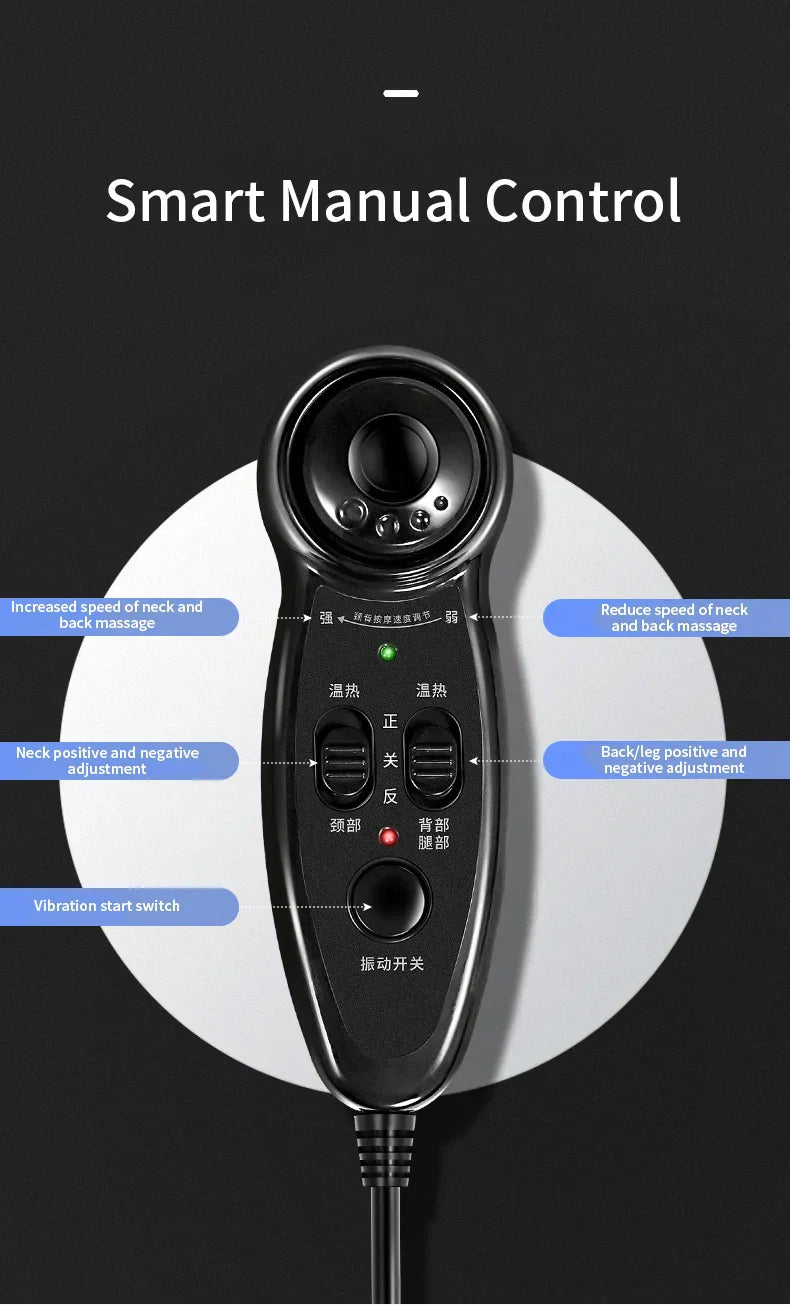 Electric Full Body Massage Chair – Shiatsu & Heating