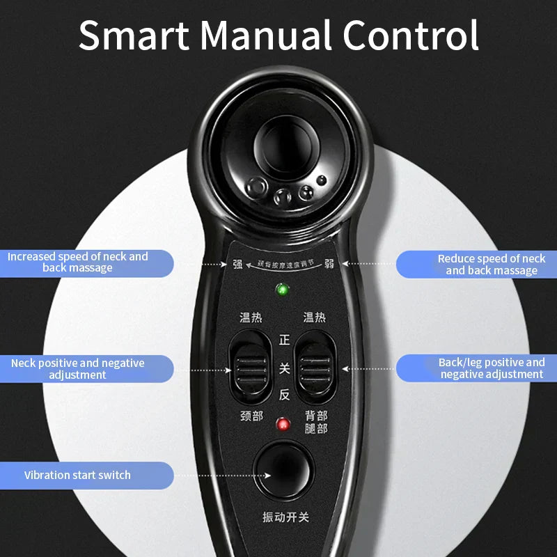 Electric Full Body Massage Chair – Shiatsu & Heating